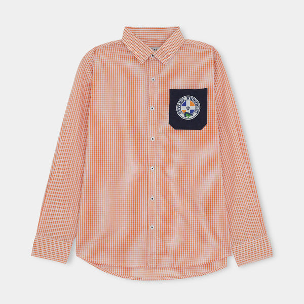 Check Boys Casual Shirt