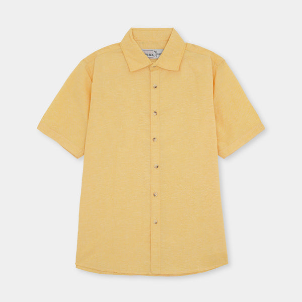 Yellow Boys Casual Shirt