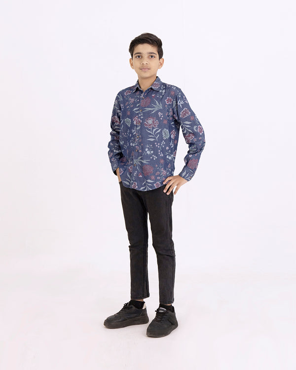 Allen Solly Junior Boys Denim Shirt