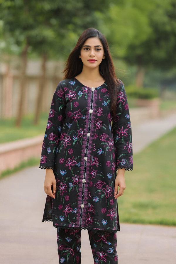 Black Orchid 2 Pcs Suit