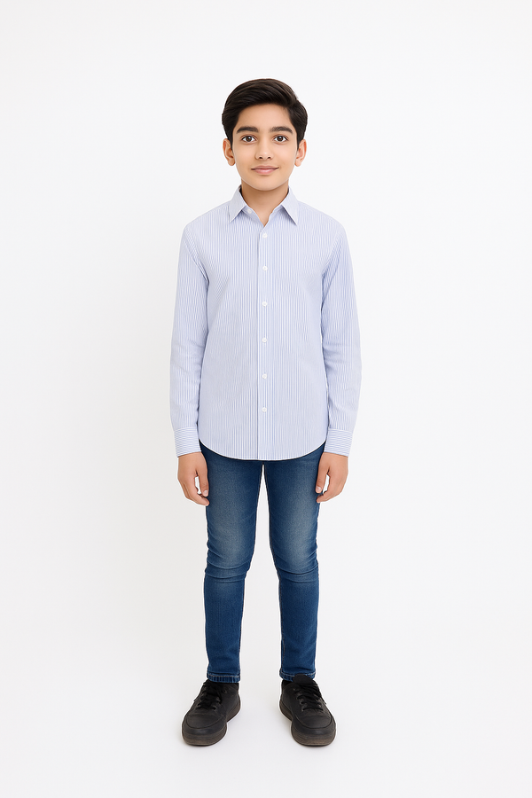 Blue Lining Boys Casual Shirt