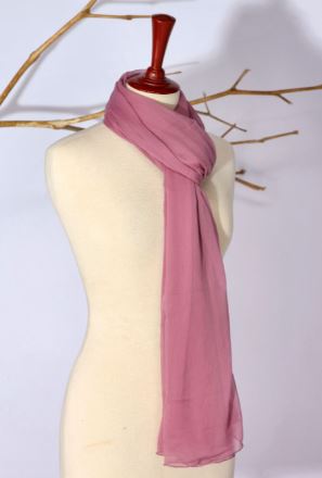 Tea Pink Chiffon Dupatta