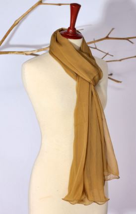 Light Brown Chiffon Dupatta
